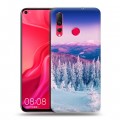 Дизайнерский пластиковый чехол для Huawei Nova 4 зима