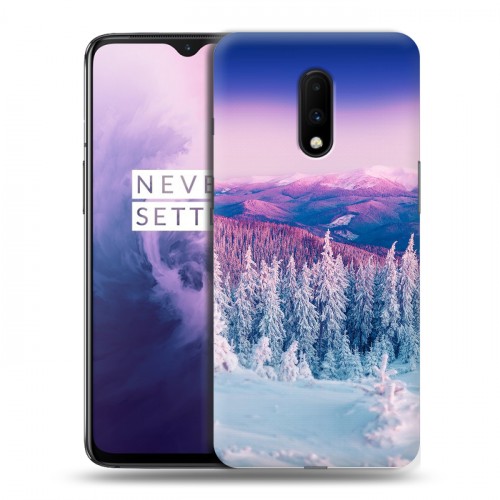 Дизайнерский пластиковый чехол для OnePlus 7 зима