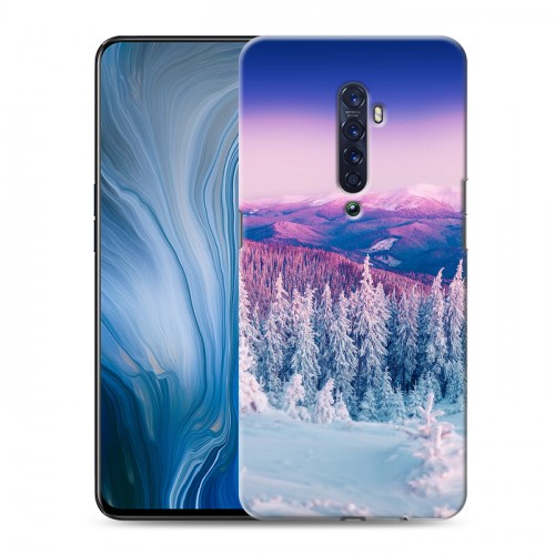 Дизайнерский пластиковый чехол для OPPO Reno2 Z зима