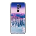 Дизайнерский силиконовый чехол для Xiaomi RedMi 9 зима