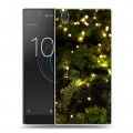 Дизайнерский пластиковый чехол для Sony Xperia L1 зима