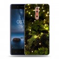 Дизайнерский пластиковый чехол для Nokia 8 зима