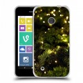 Дизайнерский пластиковый чехол для Nokia Lumia 530 зима