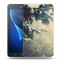Дизайнерский силиконовый чехол для Samsung Galaxy Tab A 7 (2016) зима