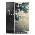 Дизайнерский пластиковый чехол для Sony Xperia L1 зима