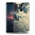 Дизайнерский силиконовый чехол для Nokia 8 Sirocco зима