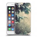 Дизайнерский силиконовый чехол для Iphone 6 Plus/6s Plus зима