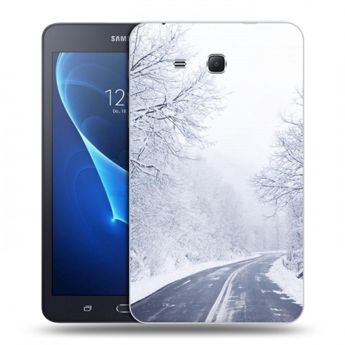 Дизайнерский силиконовый чехол для Samsung Galaxy Tab A 7 (2016) зима
