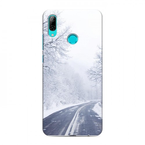 Дизайнерский пластиковый чехол для Huawei P Smart (2019) зима
