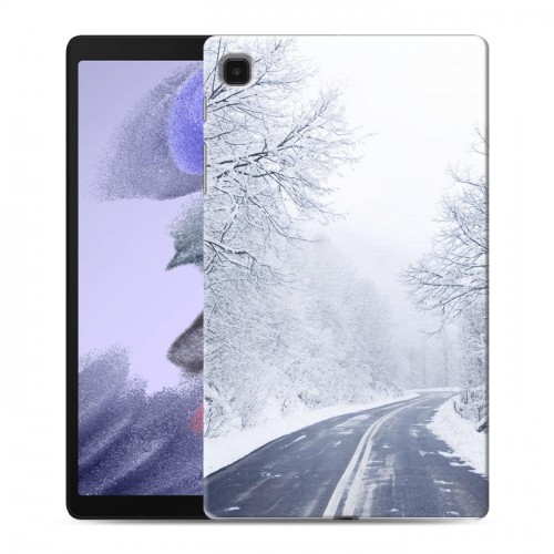 Дизайнерский силиконовый чехол для Samsung Galaxy Tab A7 lite зима