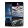 Дизайнерский пластиковый чехол для Nokia 8 стихии