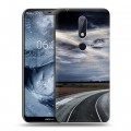 Дизайнерский пластиковый чехол для Nokia 6.1 Plus стихии