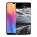 Дизайнерский силиконовый с усиленными углами чехол для Xiaomi RedMi 8A стихии