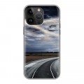 Дизайнерский силиконовый чехол для Iphone 14 Pro Max стихии