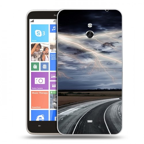 Дизайнерский пластиковый чехол для Nokia Lumia 1320 стихии