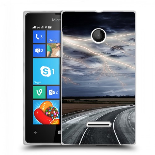 Дизайнерский пластиковый чехол для Microsoft Lumia 435 стихии