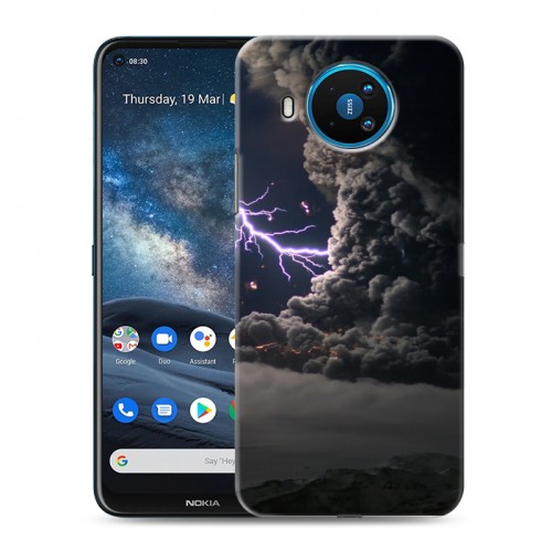 Дизайнерский силиконовый чехол для Nokia 8.3 стихии