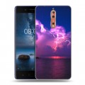 Дизайнерский пластиковый чехол для Nokia 8 стихии