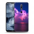 Дизайнерский пластиковый чехол для Nokia 6.1 Plus стихии