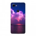 Дизайнерский пластиковый чехол для Google Pixel 3a стихии