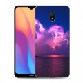 Дизайнерский силиконовый с усиленными углами чехол для Xiaomi RedMi 8A стихии