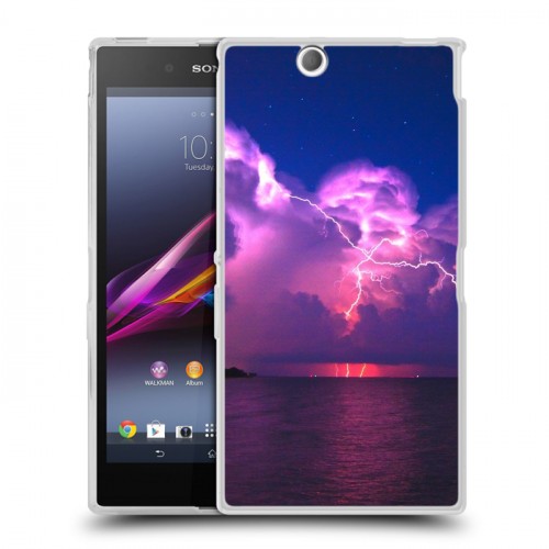 Дизайнерский пластиковый чехол для Sony Xperia Z Ultra  стихии