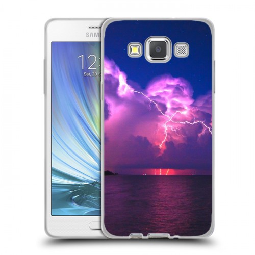 Дизайнерский пластиковый чехол для Samsung Galaxy A5 стихии