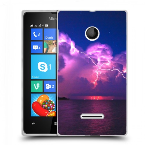 Дизайнерский пластиковый чехол для Microsoft Lumia 435 стихии