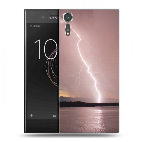 Дизайнерский пластиковый чехол для Sony Xperia XZs стихии