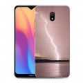 Дизайнерский силиконовый с усиленными углами чехол для Xiaomi RedMi 8A стихии