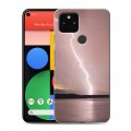 Дизайнерский пластиковый чехол для Google Pixel 5 стихии