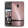 Дизайнерский пластиковый чехол для HTC Desire 700 стихии