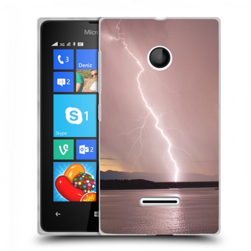 Дизайнерский пластиковый чехол для Microsoft Lumia 435 стихии