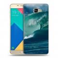 Дизайнерский силиконовый чехол для Samsung Galaxy A9 стихии