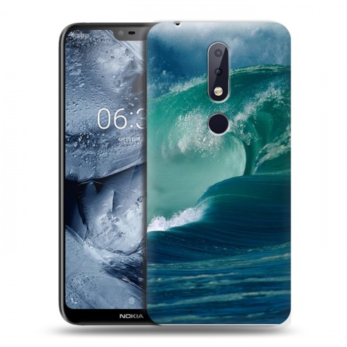 Дизайнерский пластиковый чехол для Nokia 6.1 Plus стихии