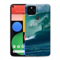 Дизайнерский пластиковый чехол для Google Pixel 5 стихии