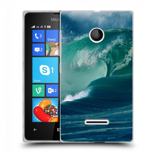 Дизайнерский пластиковый чехол для Microsoft Lumia 435 стихии