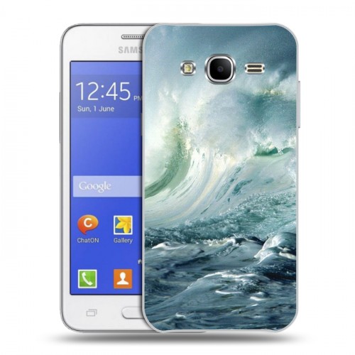 Дизайнерский пластиковый чехол для Samsung Galaxy J7 стихии