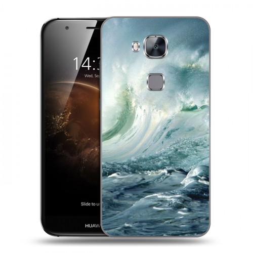 Дизайнерский силиконовый чехол для Huawei G8 стихии