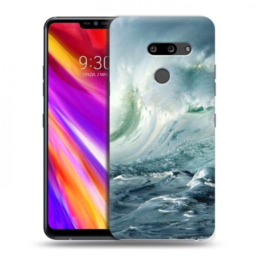 Дизайнерский пластиковый чехол для LG G8 ThinQ стихии