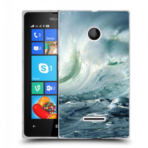 Дизайнерский пластиковый чехол для Microsoft Lumia 435 стихии