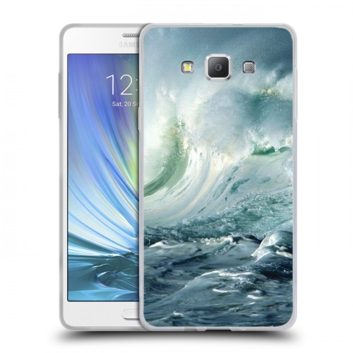 Дизайнерский пластиковый чехол для Samsung Galaxy A7 стихии