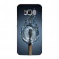 Дизайнерский силиконовый чехол для Samsung Galaxy S8 стихии