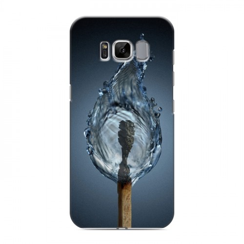 Дизайнерский силиконовый чехол для Samsung Galaxy S8 стихии