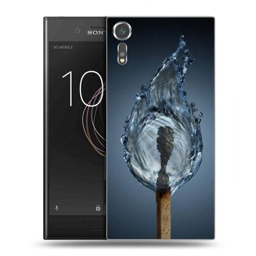 Дизайнерский пластиковый чехол для Sony Xperia XZs стихии