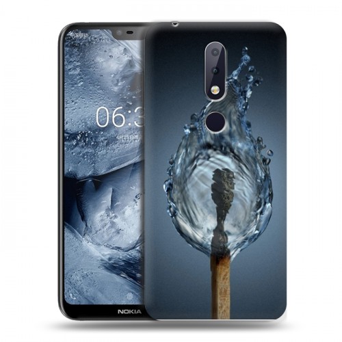 Дизайнерский пластиковый чехол для Nokia 6.1 Plus стихии