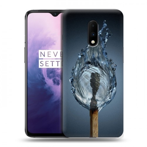 Дизайнерский пластиковый чехол для OnePlus 7 стихии