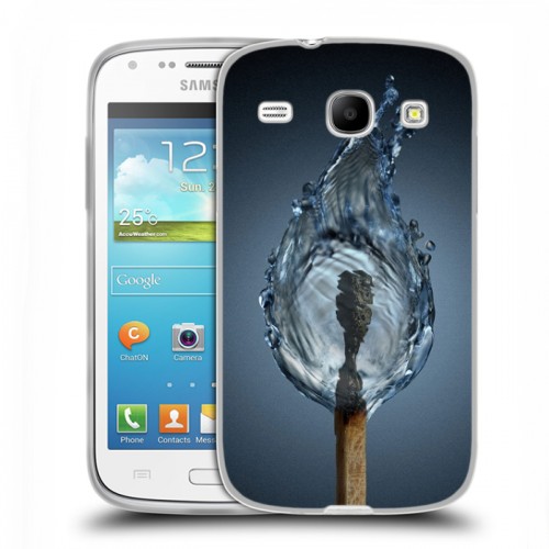 Дизайнерский пластиковый чехол для Samsung Galaxy Core стихии