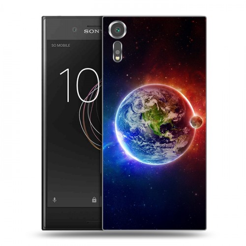 Дизайнерский пластиковый чехол для Sony Xperia XZs стихии