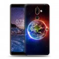 Дизайнерский пластиковый чехол для Nokia 7 Plus стихии